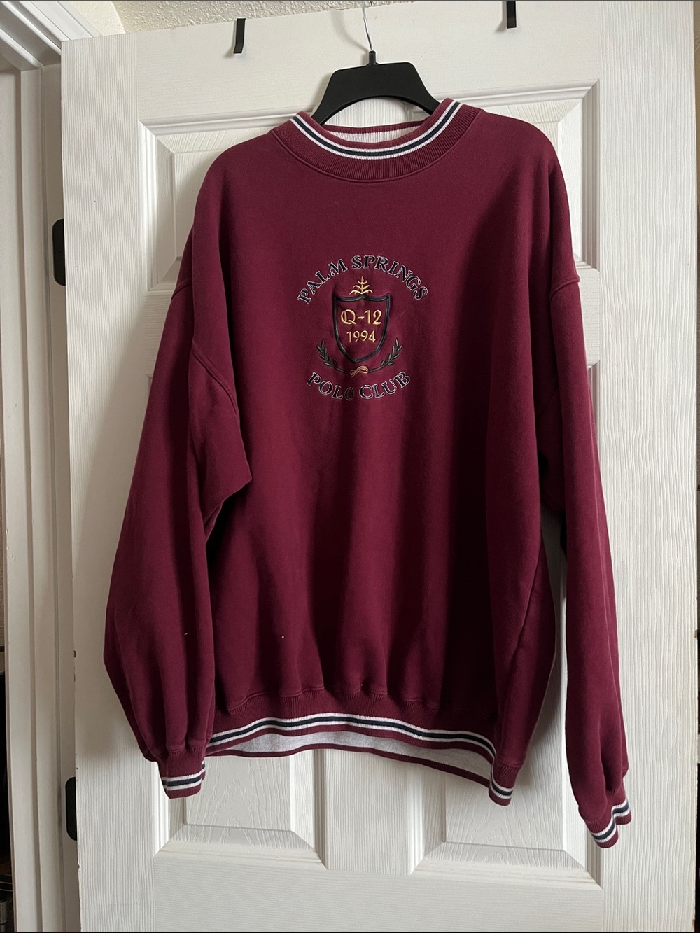 Vintage '94 Palm Springs Polo Club crew neck